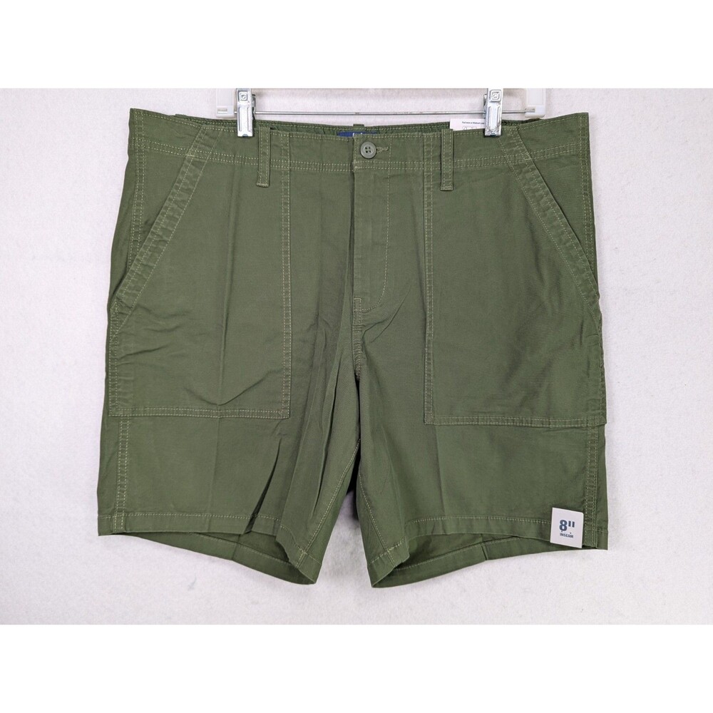 George - Men's - Above the Knee - Soft Stretch Green Shorts - Size 38
